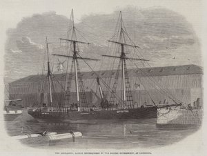 The Alexandra, lately exchequered by the British Government, at Liverpool